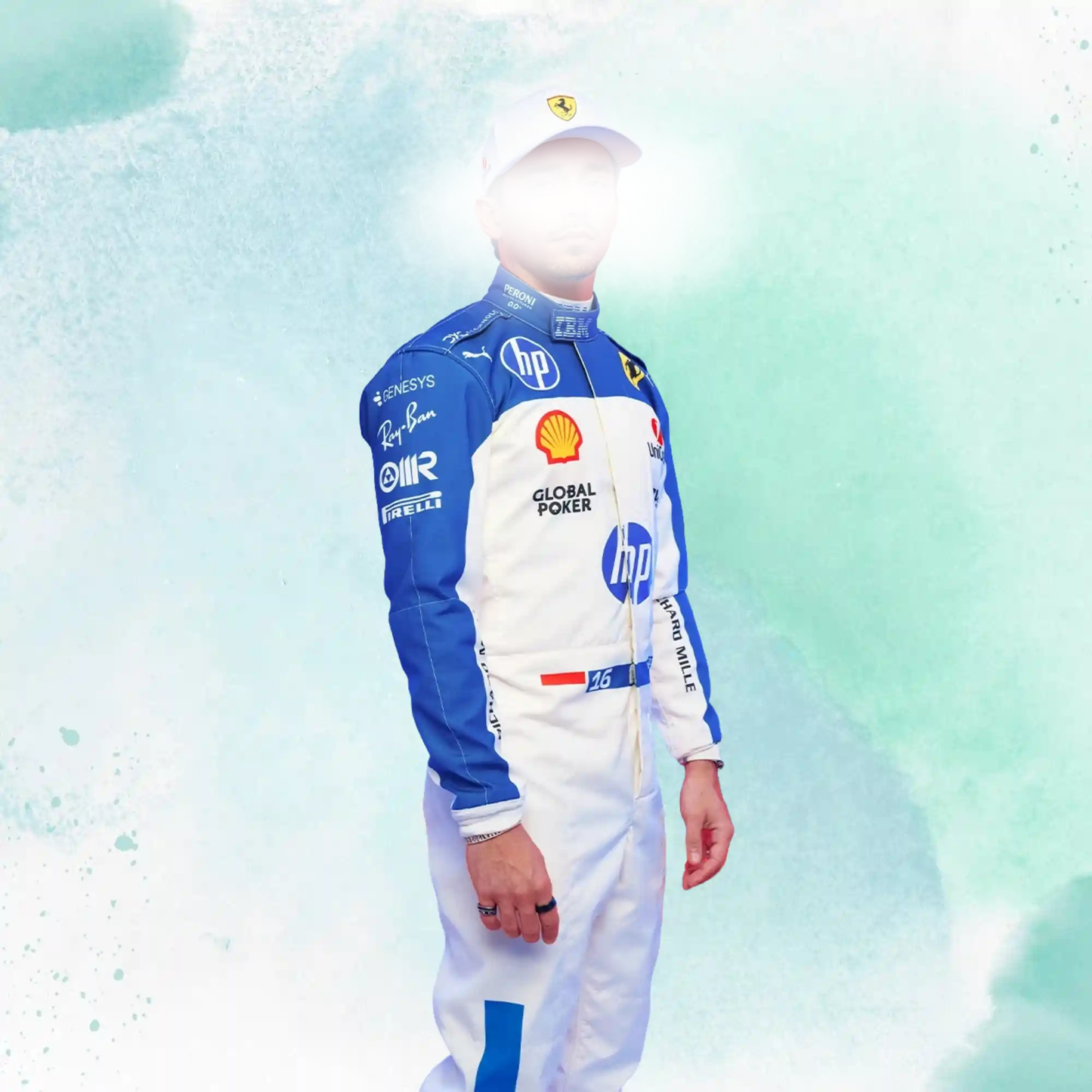 Ferrari 2025 Miami F1 Suit