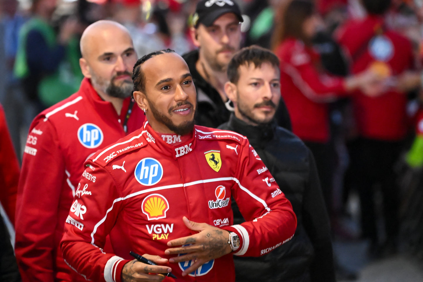 Ferrari 2025 F1 Suit